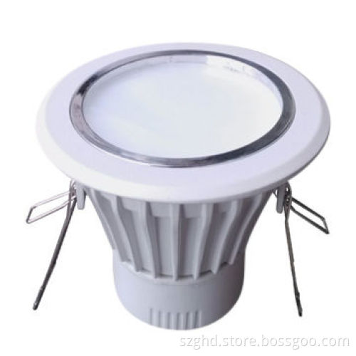 LED downlight, 3W, over 210 lm, aluminum + PC